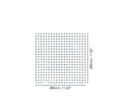 Nachtmann Bossa Nova 28 Cm Kare Servis