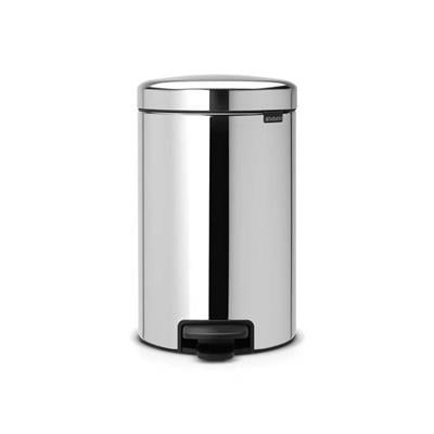 Newıcon Brıllant Steel Pedallı Çöp Kutusu 12 L