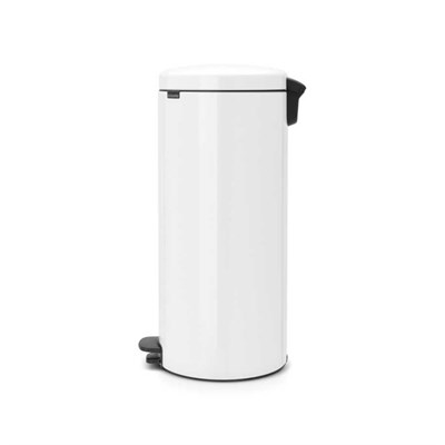 Newıcon Whıte Pedallı Çöp Kutusu 30l