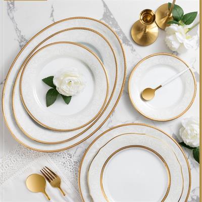 Nk-1714L/D054Ac Noritake Flanders Gold 84 Prc Y.T