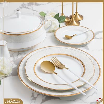 Nk-1714L/D054Ac Noritake Flanders Gold 84 Prc Y.T