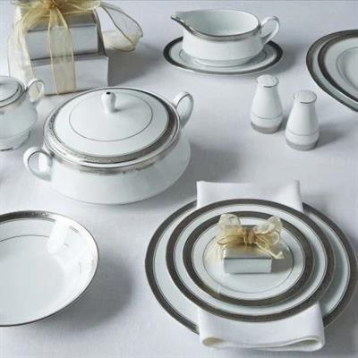 Nk-4166L/D054Ac Noritake Crestwood Platınum 84 Prc Y.T