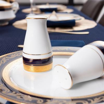 Nk-4171L/D054Ac Noritake Crestwood Cobalt Gold 84 Prc Y.T