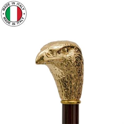 Pasotti Gold Renk Kartal Figürlü Kahverengi/Gold Ayakkabı Çekeceği