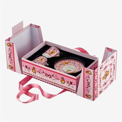 Chiara Alessi Pembe Porselen Kahve Fincan Seti 120 Ml