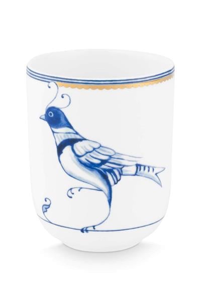 Pıp Studıo Blue Bird Küçük Kulpsuz 250 Ml Latte Bardk