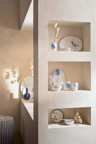 Pıp Studıo Blue Bird Oval Servis Tabağı