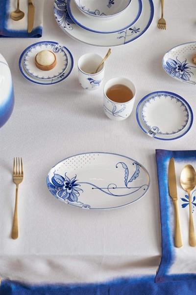 Pıp Studıo Blue Bird Oval Servis Tabağı