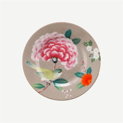 Pıp Studıo Blushing Birds Haki Petit Four Tabağı 12 Cm