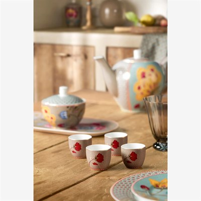 Pip Studio Fantasy Blooming Tales Haki Porselen Yumurtalık 5 Cm