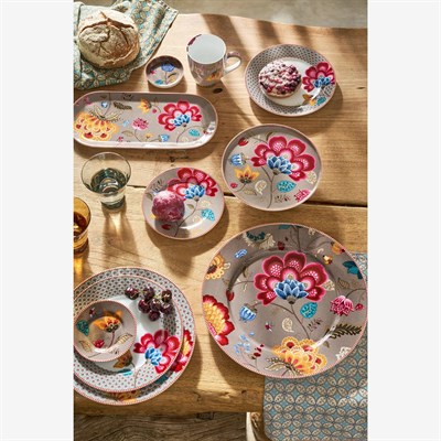 Pip Studio Fantasy Blooming Tales Haki Porselen Supla 32 Cm