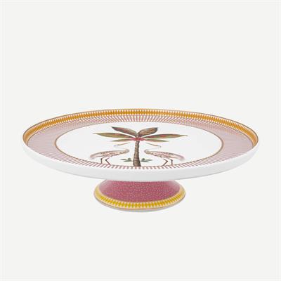 Pıp Studıo La Majorelle Pembe Porselen Kek Standı 21 Cm