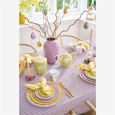 Pip Studio Lily & Lotus Sarı Porselen Demlik 1600 Ml