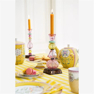 Pip Studio Lily & Lotus Sarı Porselen Demlik 1600 Ml