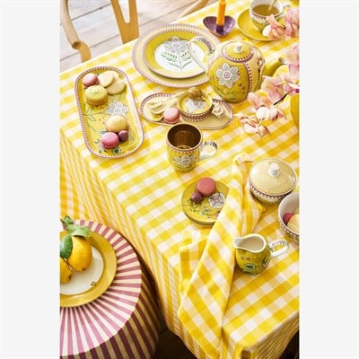 Pip Studio Lily & Lotus Sarı Porselen Şekerlik 300 Ml