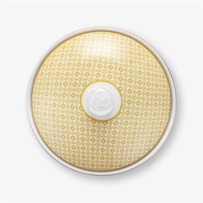 Pip Studio Lily & Lotus Sarı Porselen Şekerlik 300 Ml