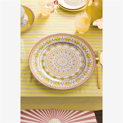 Pip Studio Lily & Lotus Sarı Porselen Supla 32 Cm