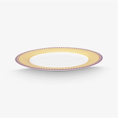 Pip Studio Lily & Lotus Sarı Porselen Yemek Tabağı 26,5 Cm