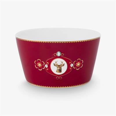 Pıp Studıo Love Birds Geyikli Kırmızı 15 Cm Kase