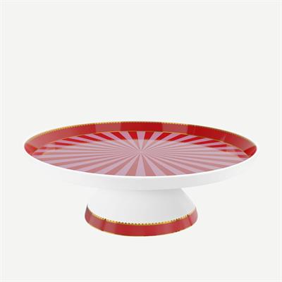 Pıp Studıo Love  Birds  Kırmızı Pembe Mini Kek Standı 24 Cm