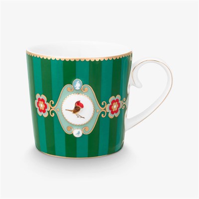 Pip Studio Love Birds Yeşil Porselen Kupa Seti 150 Ml