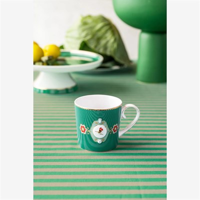 Pip Studio Love Birds Yeşil Porselen Kupa Seti 150 Ml