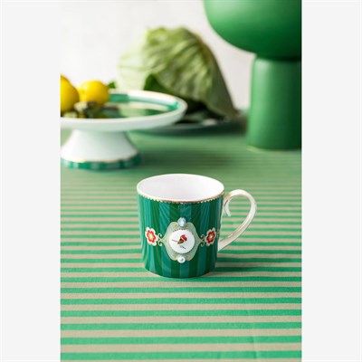 Pip Studio Love Birds Yeşil Porselen Kupa Seti 150 Ml
