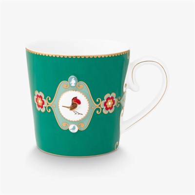 Pip Studio Love Birds Yeşil Porselen Kupa Seti 250 Ml