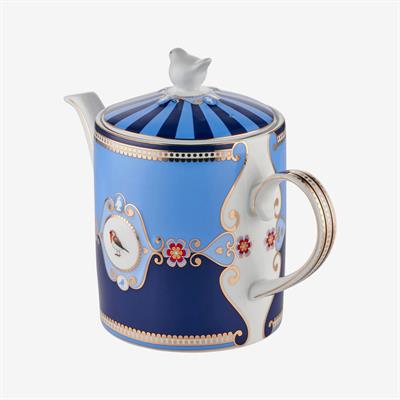 Pip Studio Mavi Porselen Demlik 1300 Ml Love Birds Collection