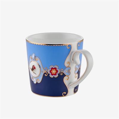 Pip Studio Mavi Porselen Kupa 150 Ml Love Birds Collection
