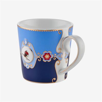 Pip Studio Mavi Porselen Kupa 250 Ml Love Birds Collection