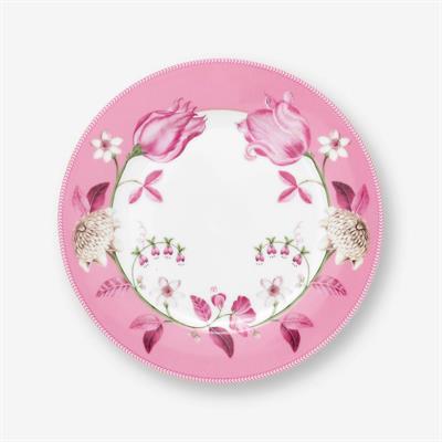Pip Studio Pembe Porselen Kahvaltı Tabağı 23 Cm Jolie Collection