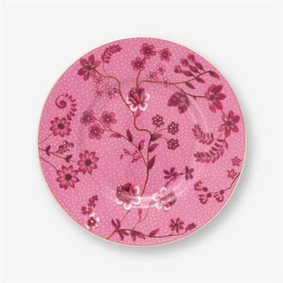 Pip Studio Pembe Porselen Petit Four Tabağı 12 Cm Jolie Collection