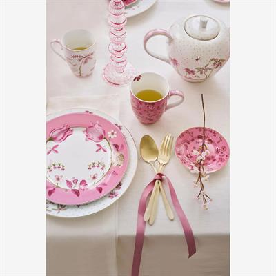 Pip Studio Pembe Porselen Petit Four Tabağı 12 Cm Jolie Collection