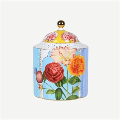 PIP STUDIO ROYAL MAVİ ÇİÇEK DESENLİ ORTA BOY KÜP