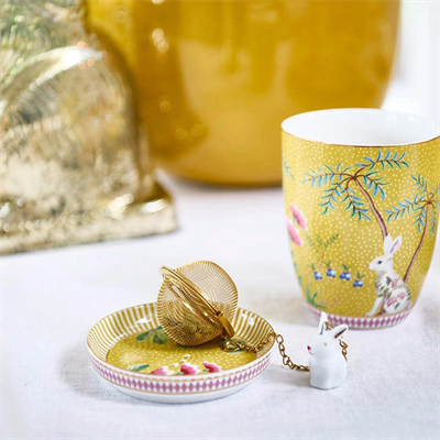 Pip Studio Sarı Porselen Çay Tabağı 9 Cm La Majorelle Collection