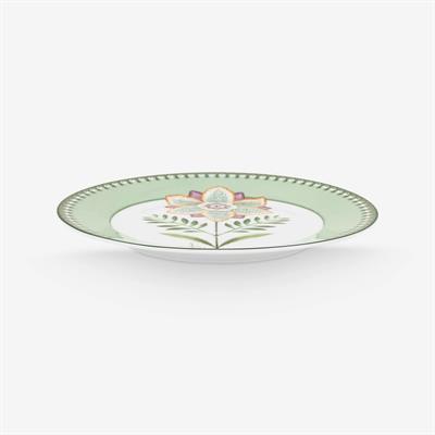 Pip Studio Yeşil Porselen Kahvaltı Tabağı 21 Cm Lily & Lotus Collection