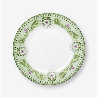Pip Studio Yeşil Porselen Kahvaltı Tabağı 23 Cm Lily & Lotus Collection
