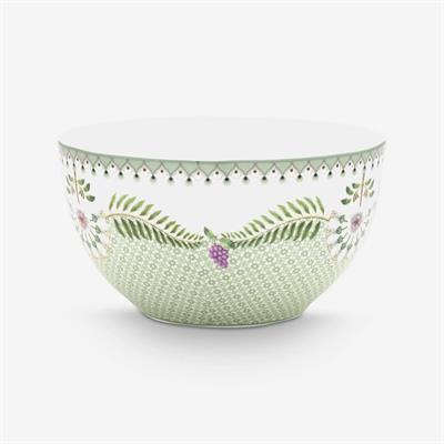 Pip Studio Yeşil Porselen Kase 15 Cm Lily & Lotus Collection
