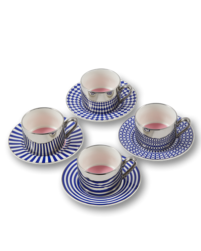 Pols Potten Aunty Tea Cups Set 4