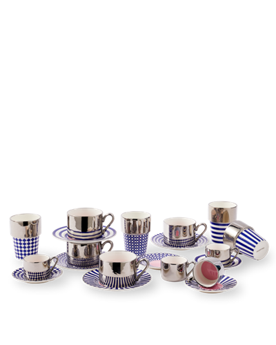 Pols Potten Aunty Tea Cups Set 4