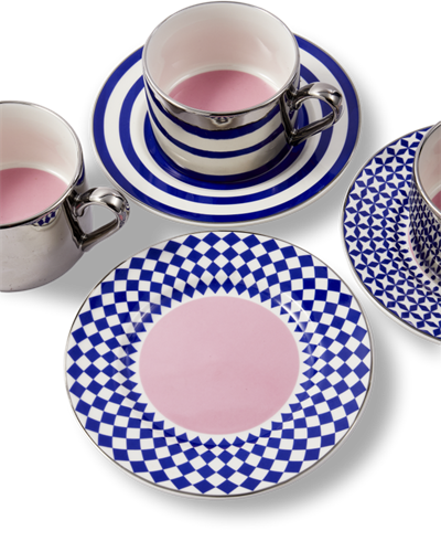 Pols Potten Aunty Tea Cups Set 4