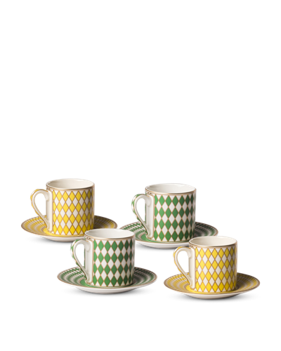 Pols Potten Chess Espresso Cups (4lü)