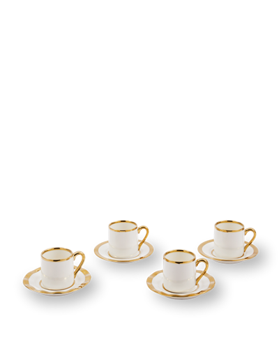 Pols Potten Espresso Cups Golden Finds Set 4
