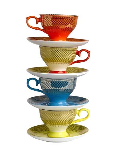 Pols Potten  Espresso Set Grandma- 4Lü Fincan