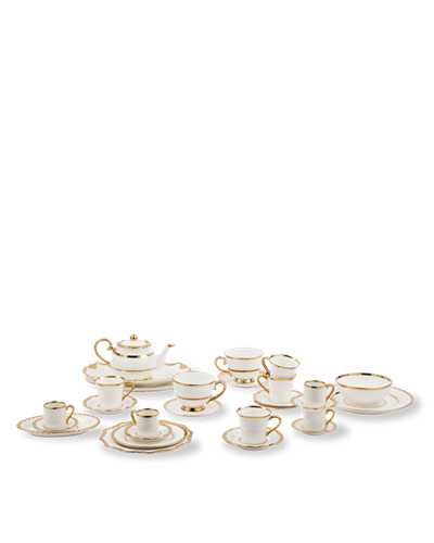 Pols Potten Golden Finds Plates & Bowl Set