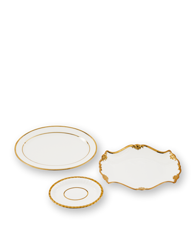 Pols Potten Golden Finds Serving Set