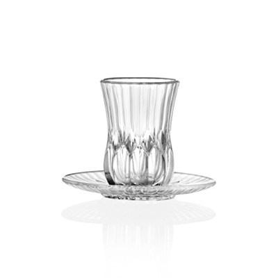 Rcr Adagio Yüksek Kalite Cam 6lı Çay Bardak Seti 140 Ml