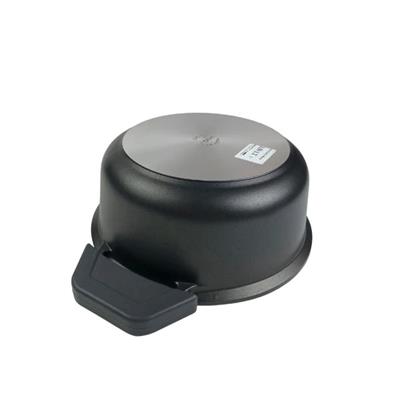 Risoli Black Plus Döküm Basık Tenc 28 Cm