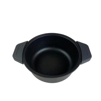 Risoli Black Plus Döküm Basık Tenc 28 Cm